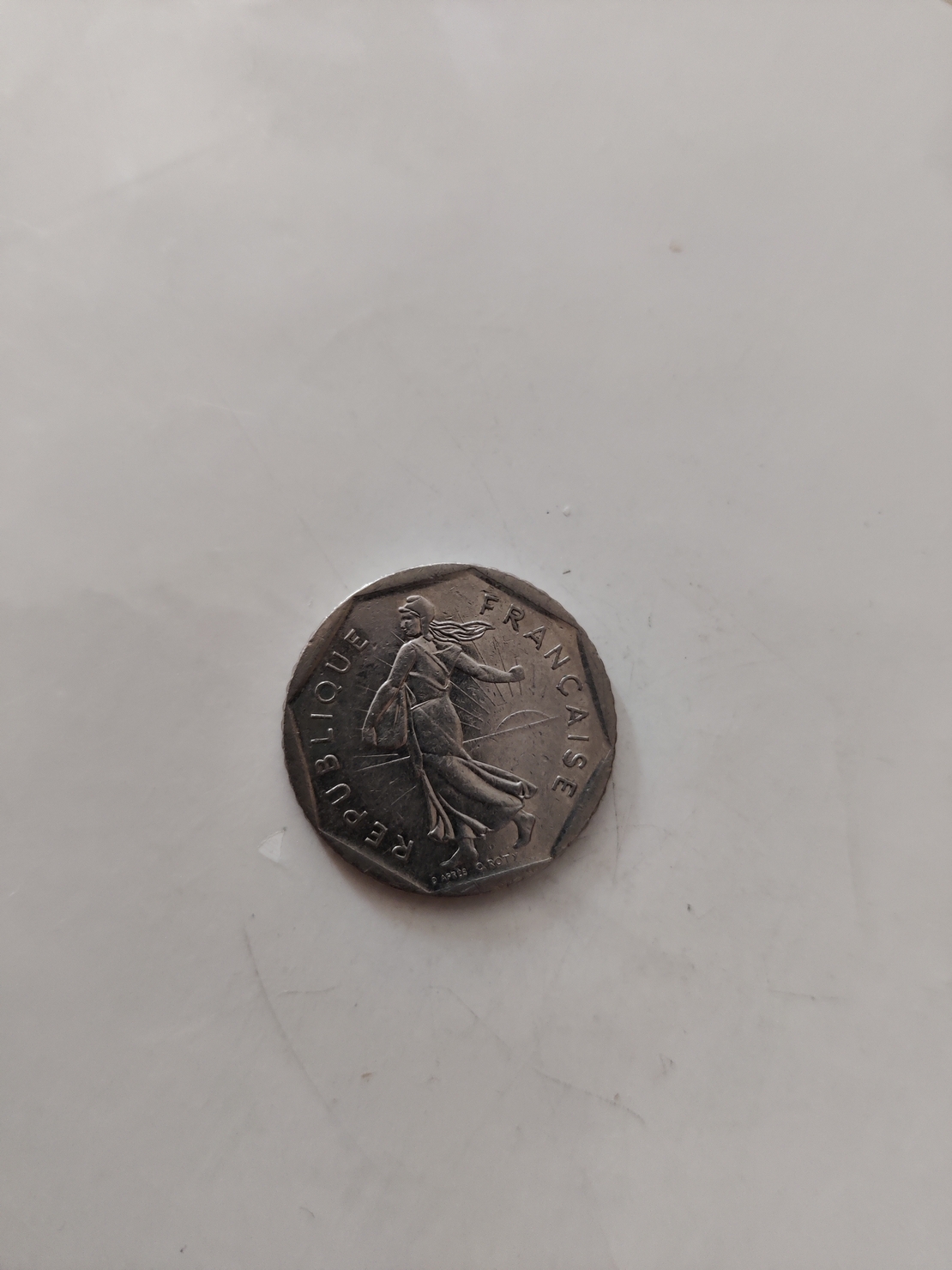 2 francs, 1982