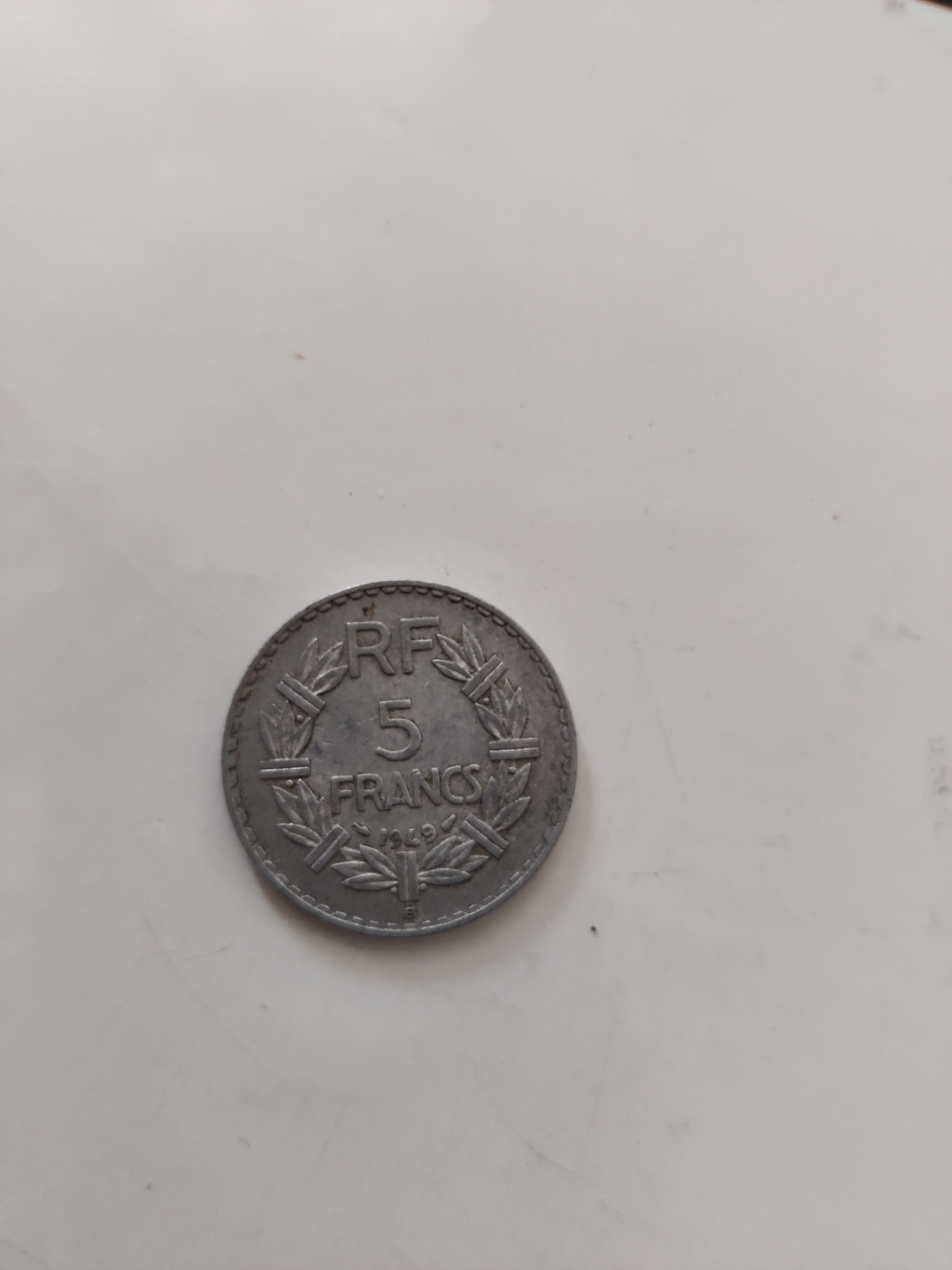5 francs, 1949