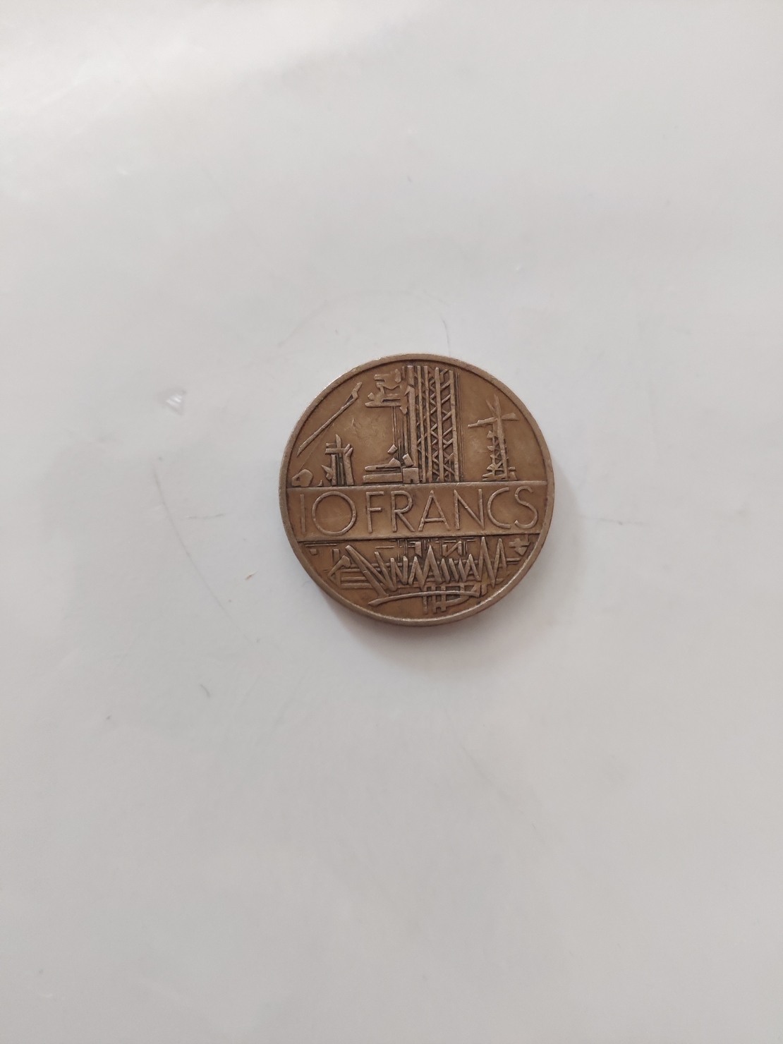 10 francs, 1977
