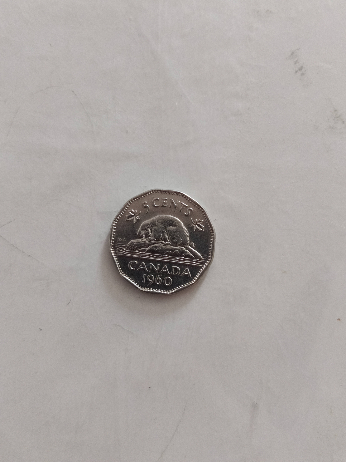5 cents, 1960