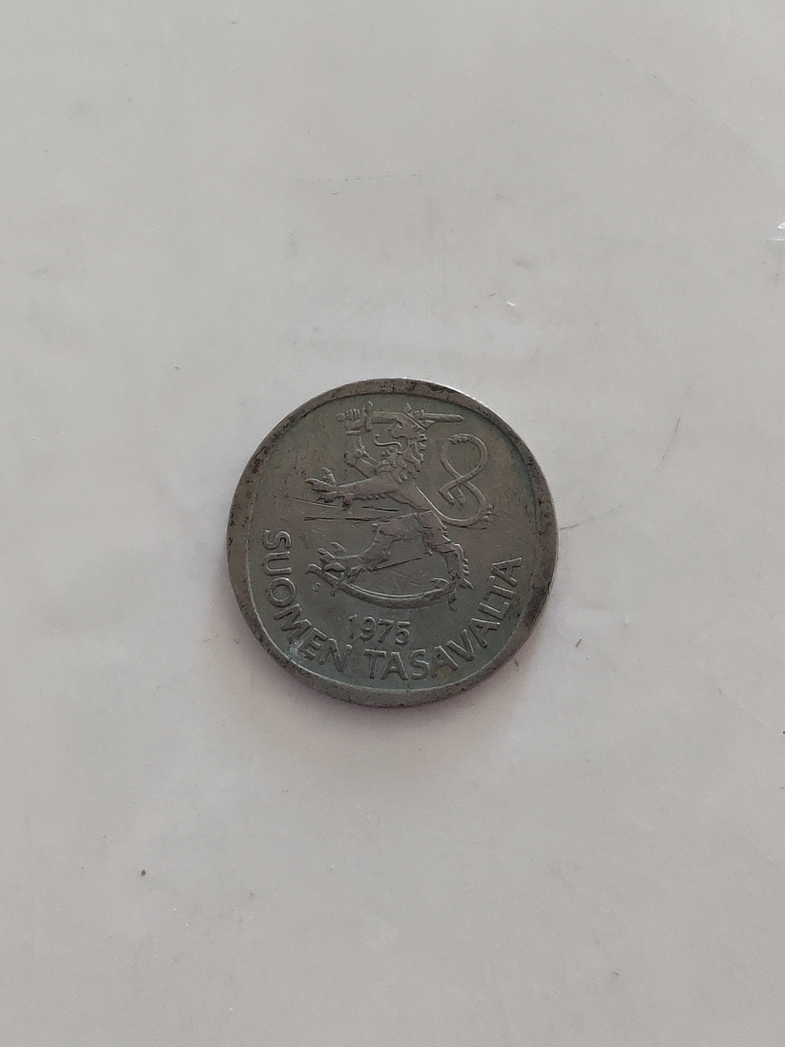 1 markka, 1975