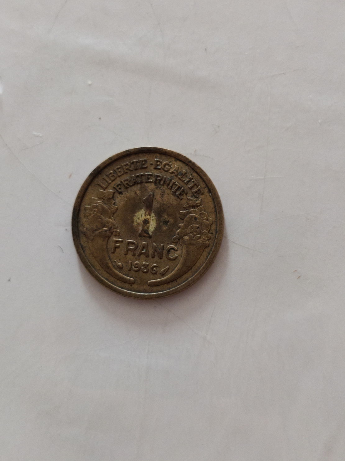 1 franc, 1936