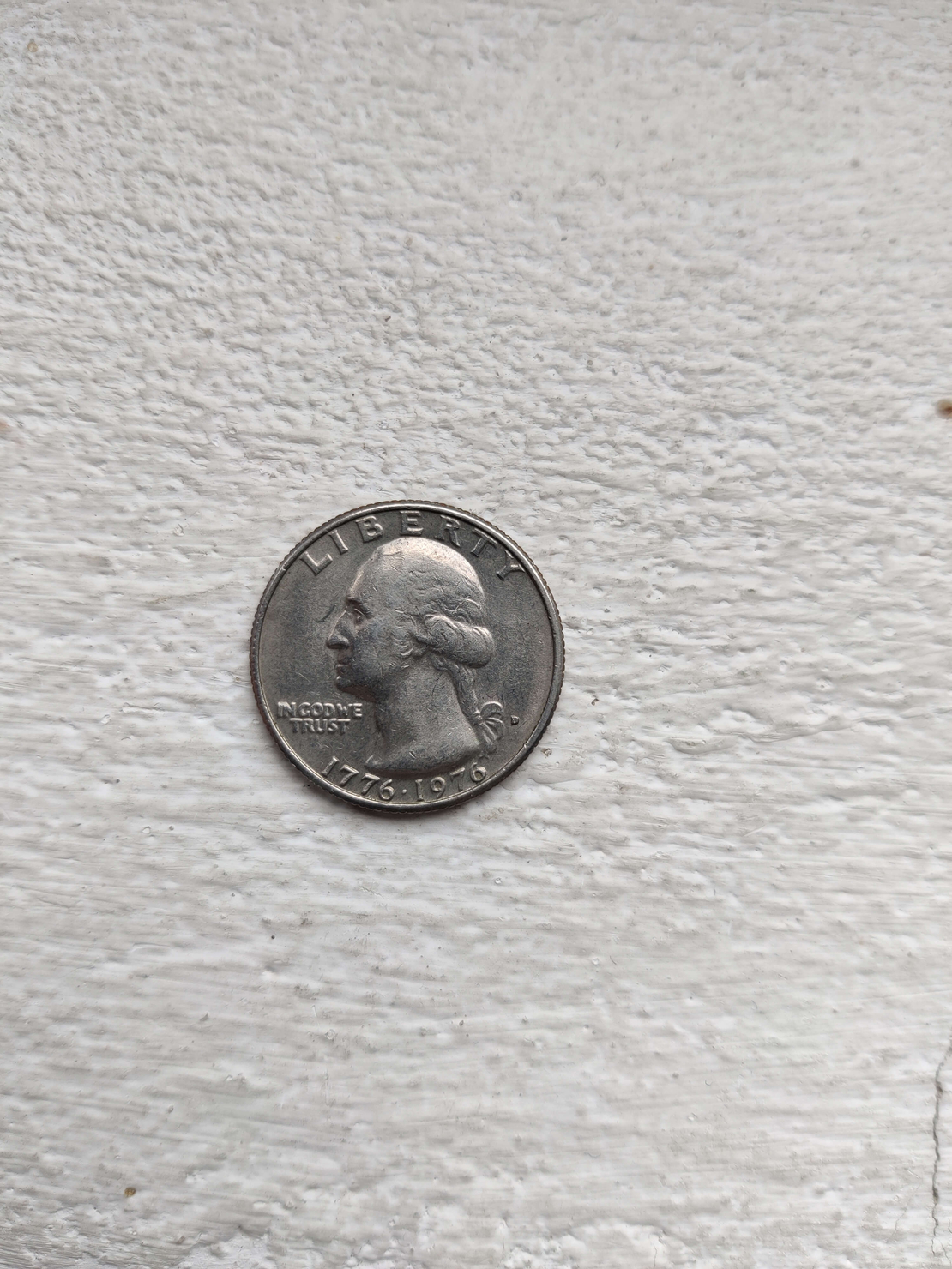 Quarter dollar, USA, 1776-1976