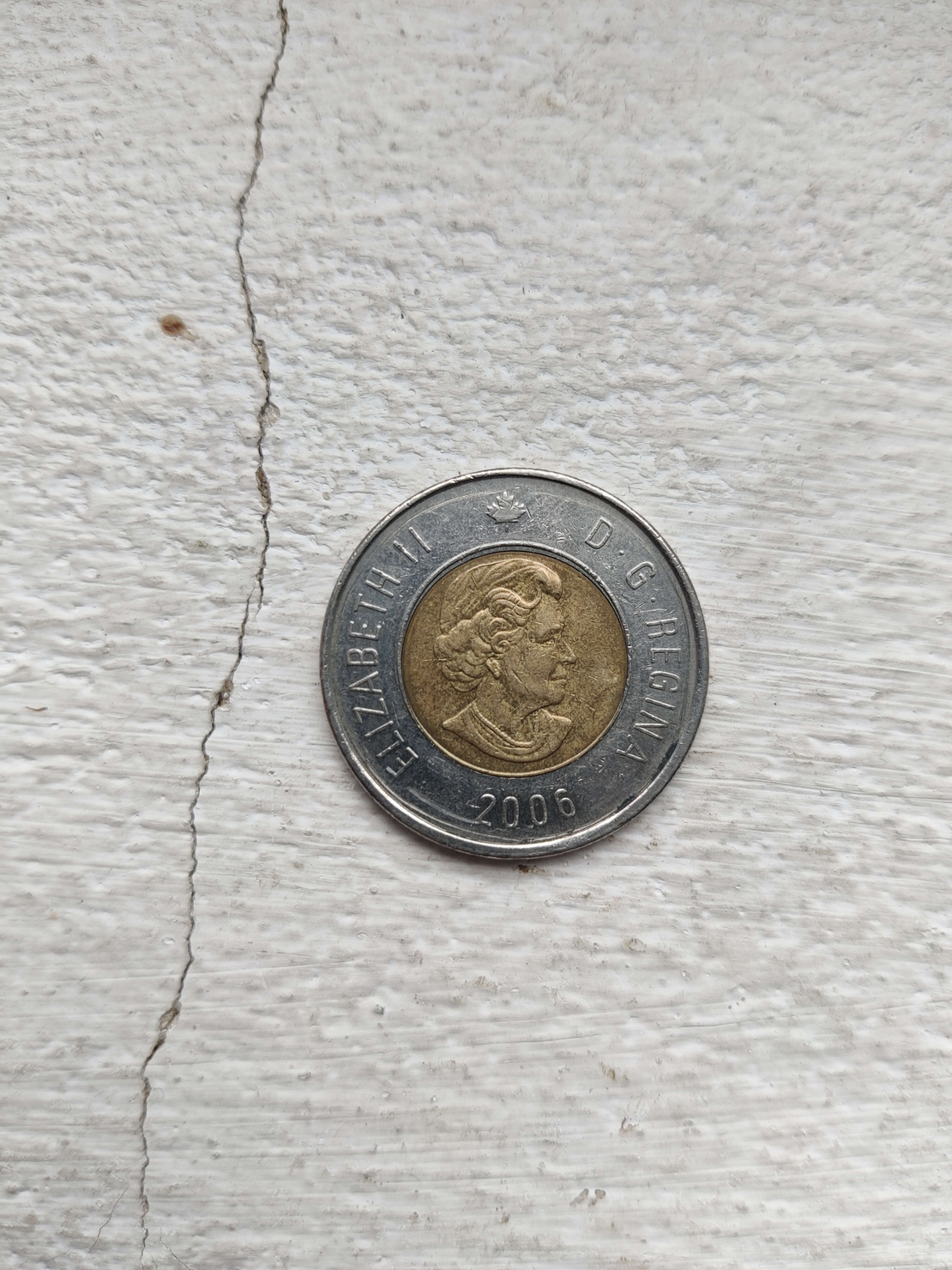 2 dollars, 2006, Canada
