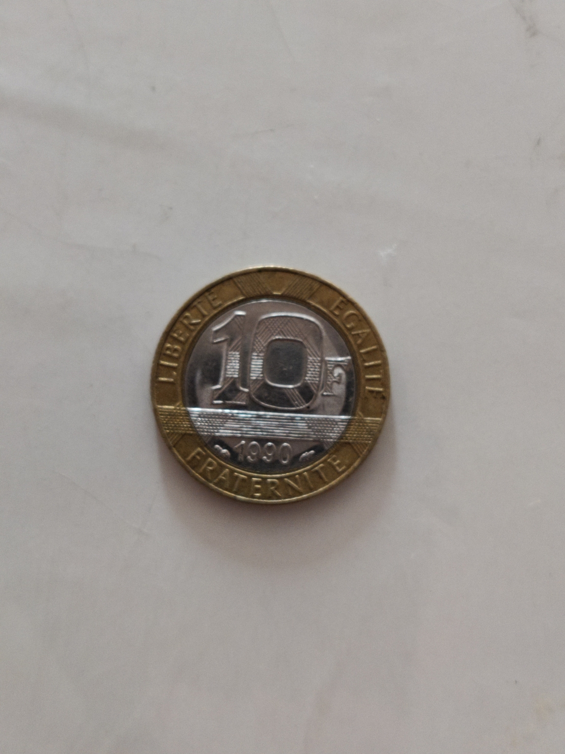10 francs, 1990