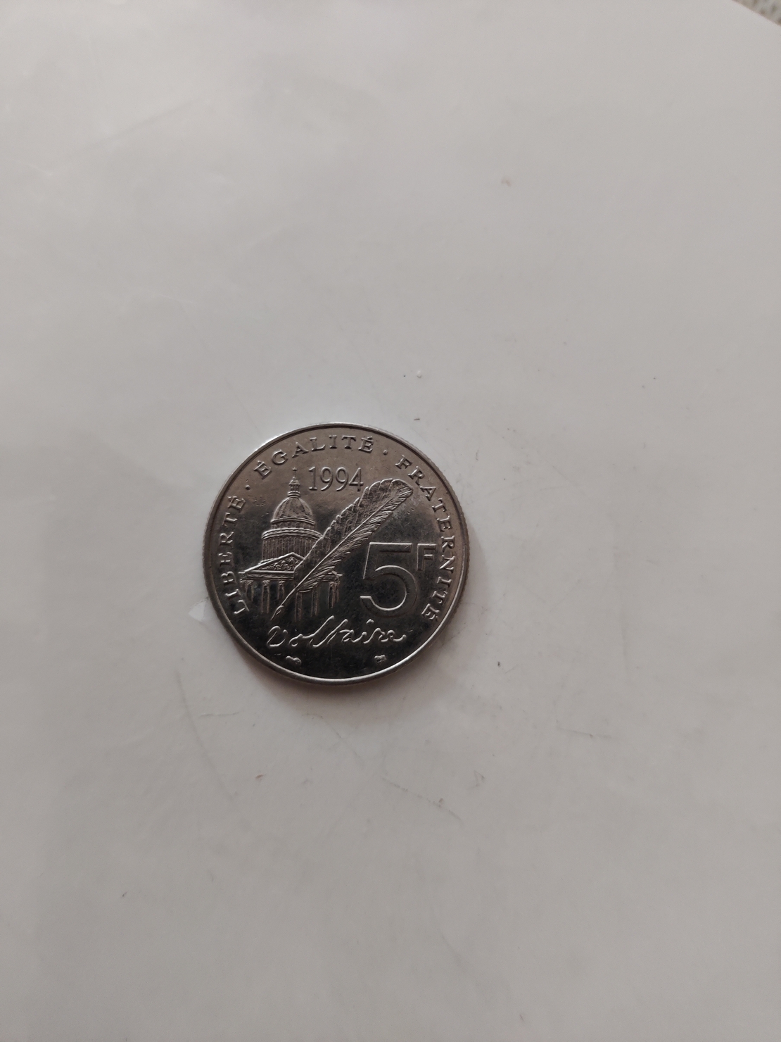 5 francs, 1994