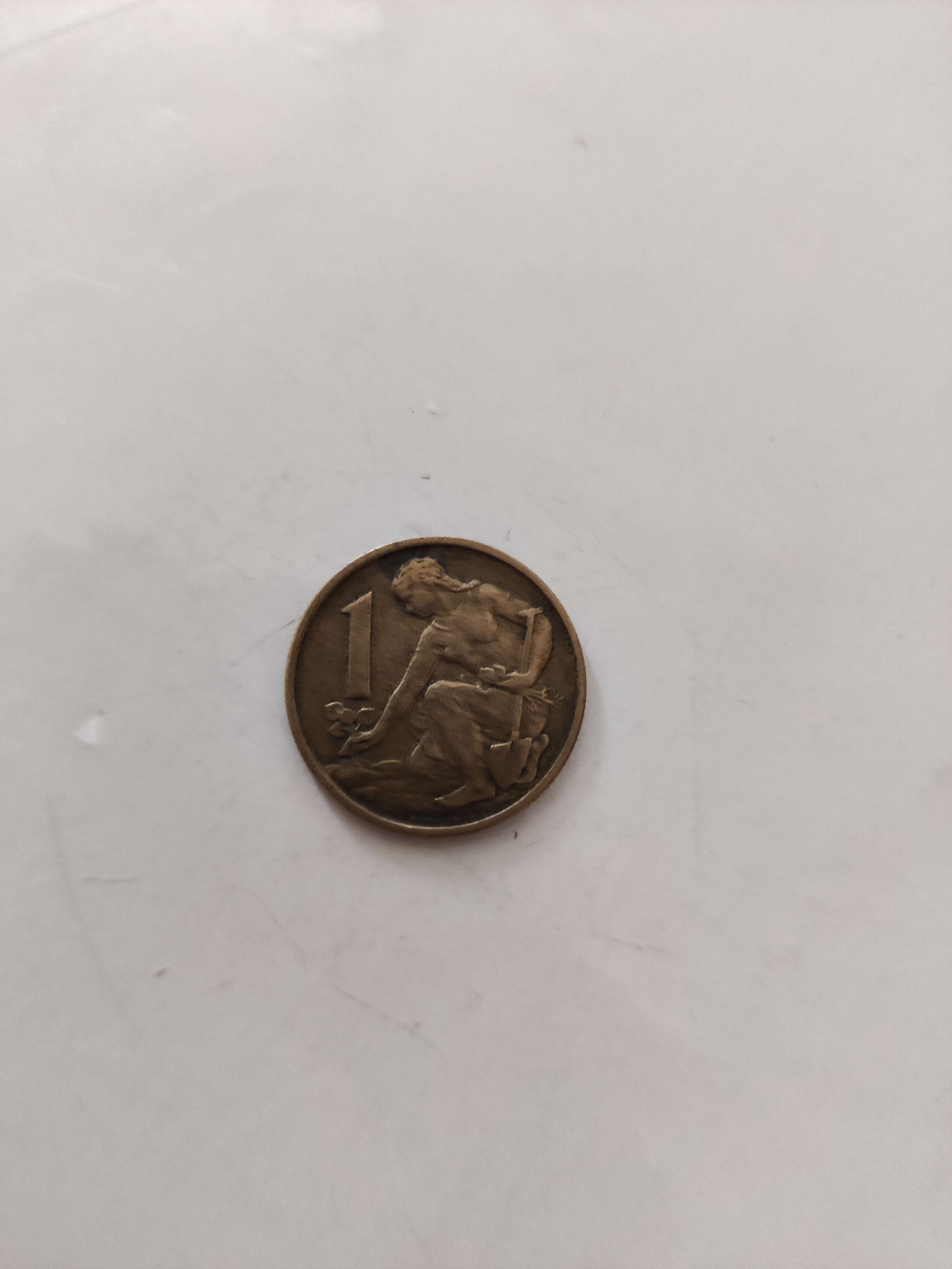Cehoslovacia coin, 1962
