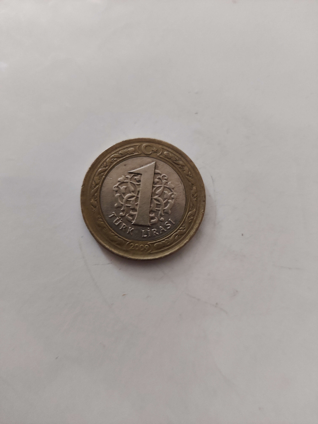 1 türk lirasl, 2009