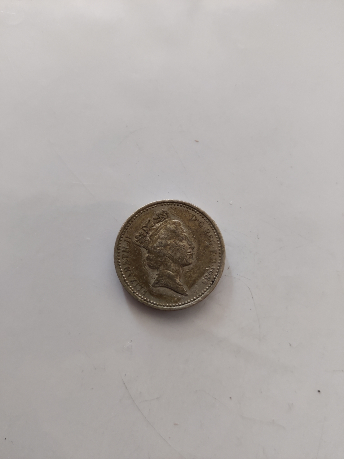 One pound, 1985