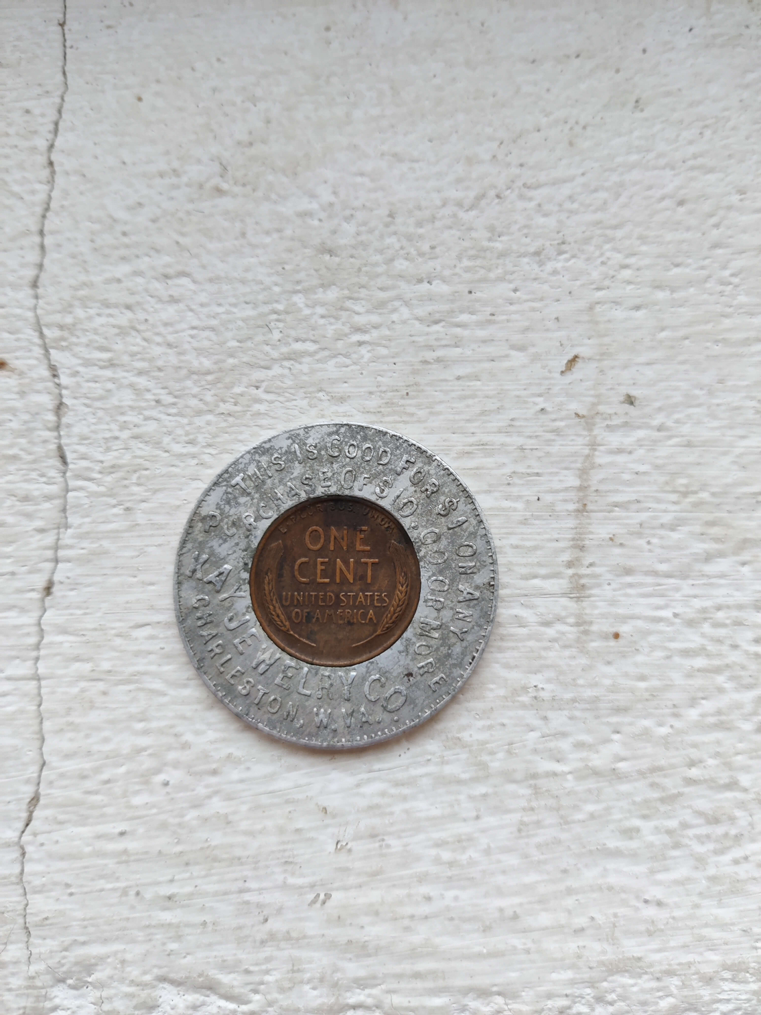 One cent, 1927