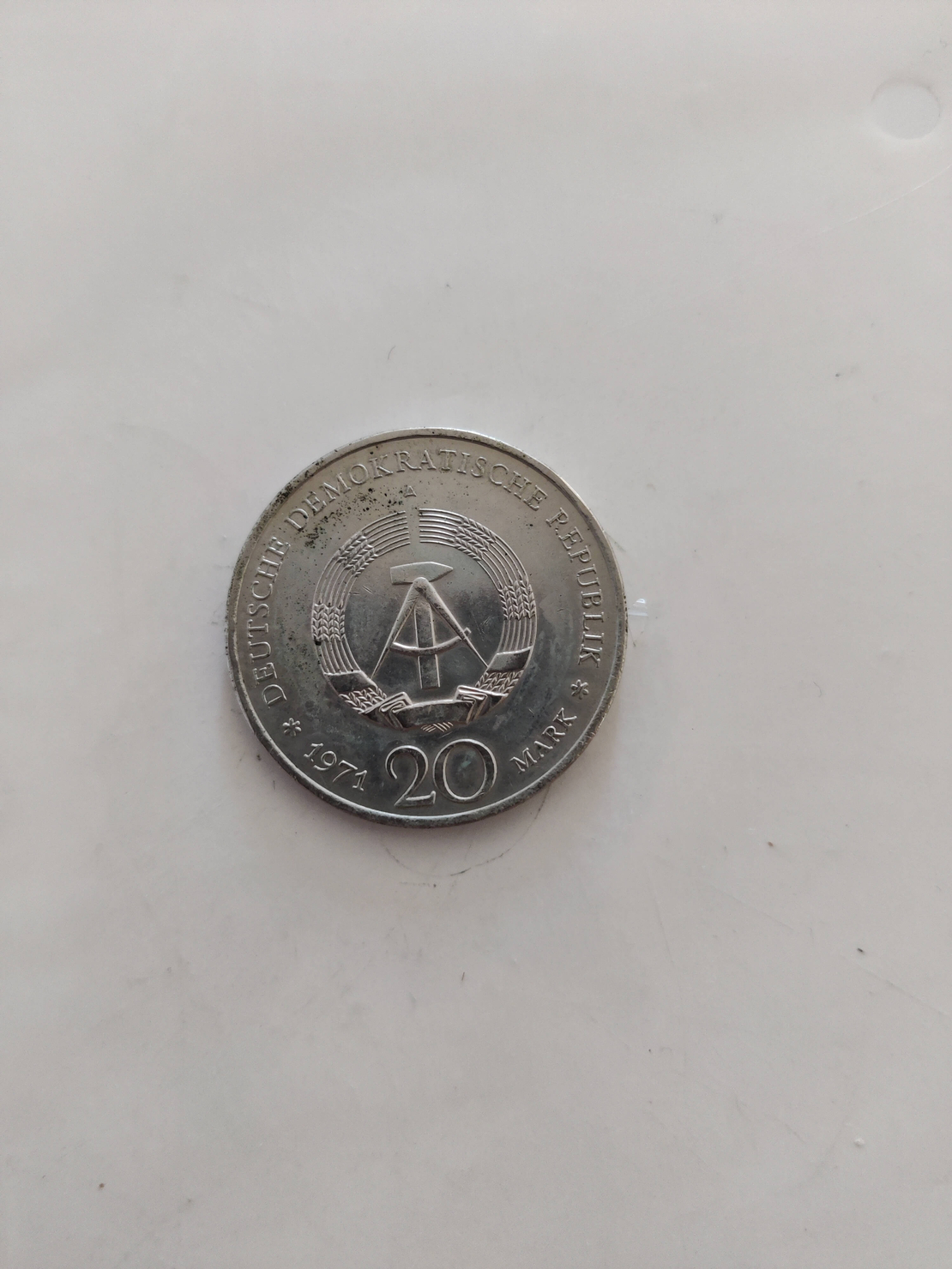 20 mark, 1971