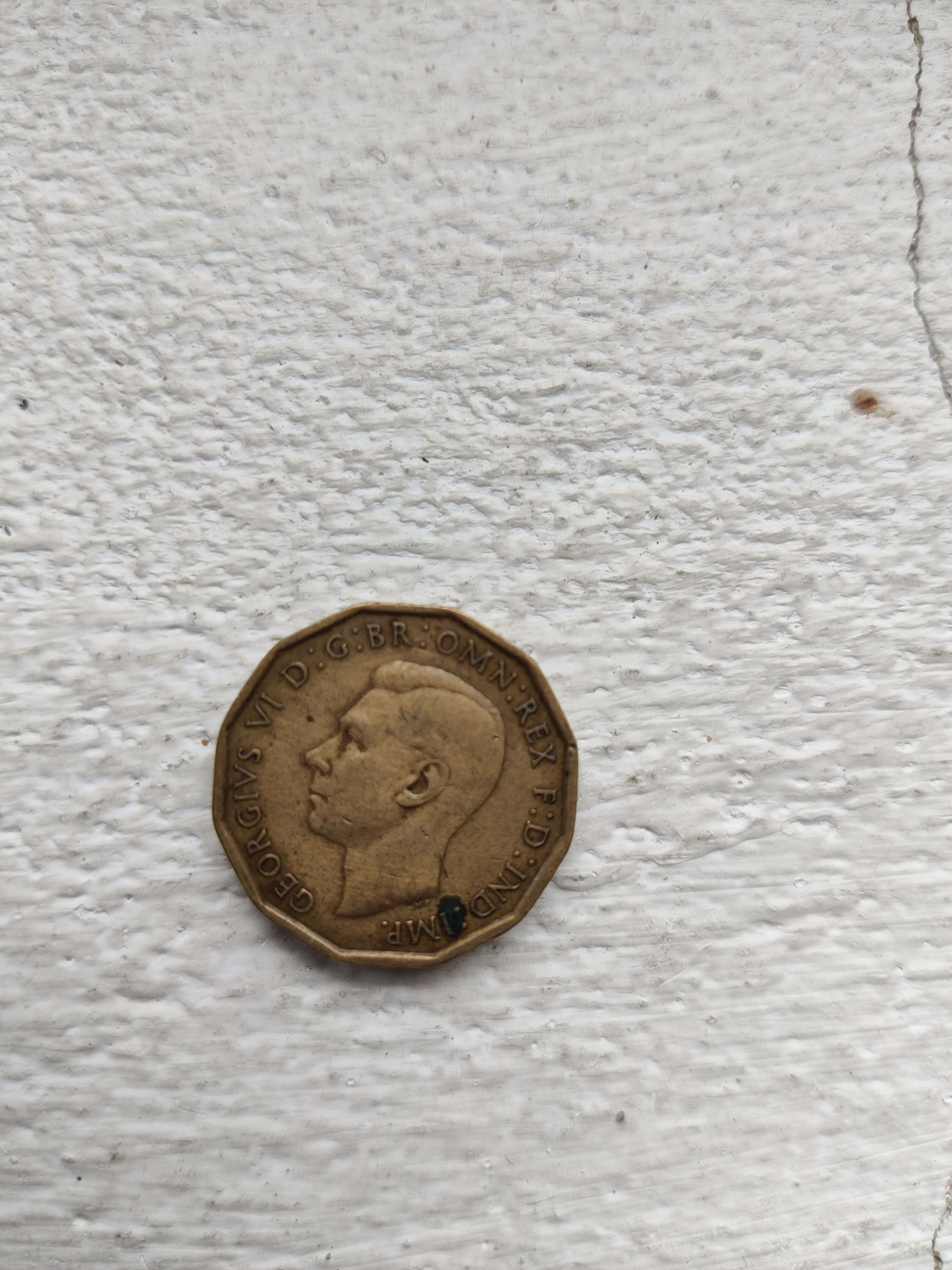 Three pence, 1944