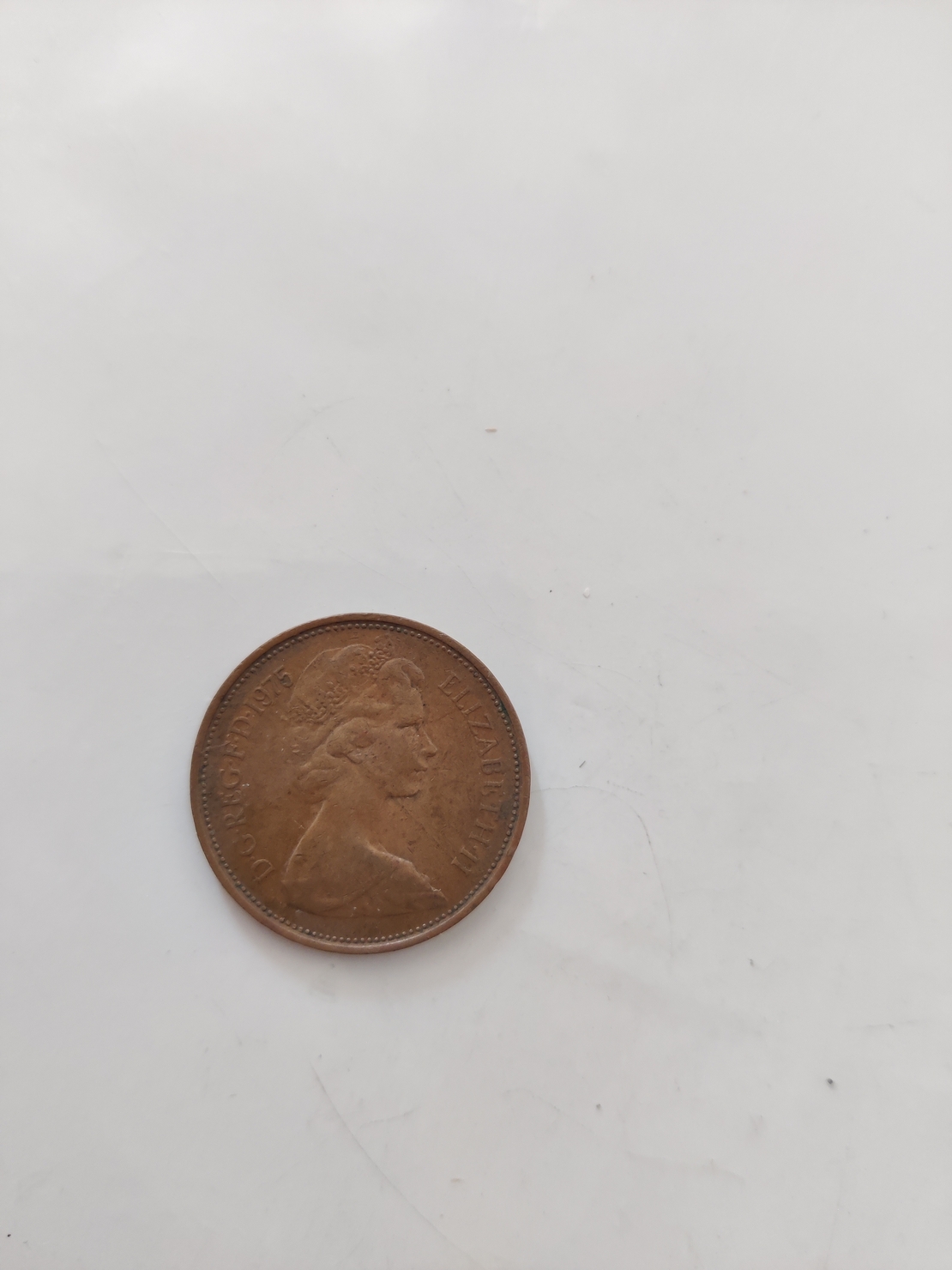 2 new pence, 1975