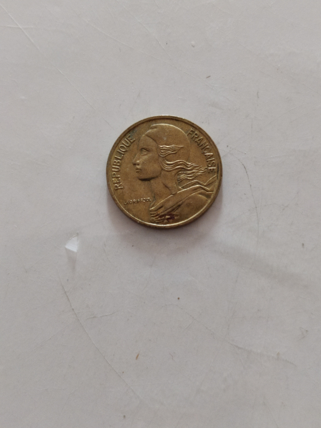 5 centimes, 1981