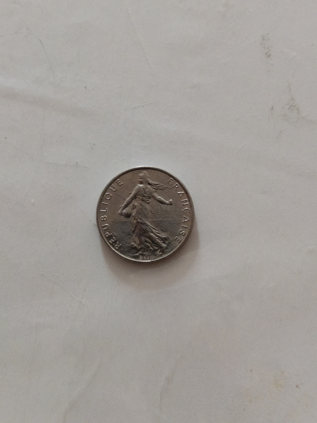 1/2 franc, 1993