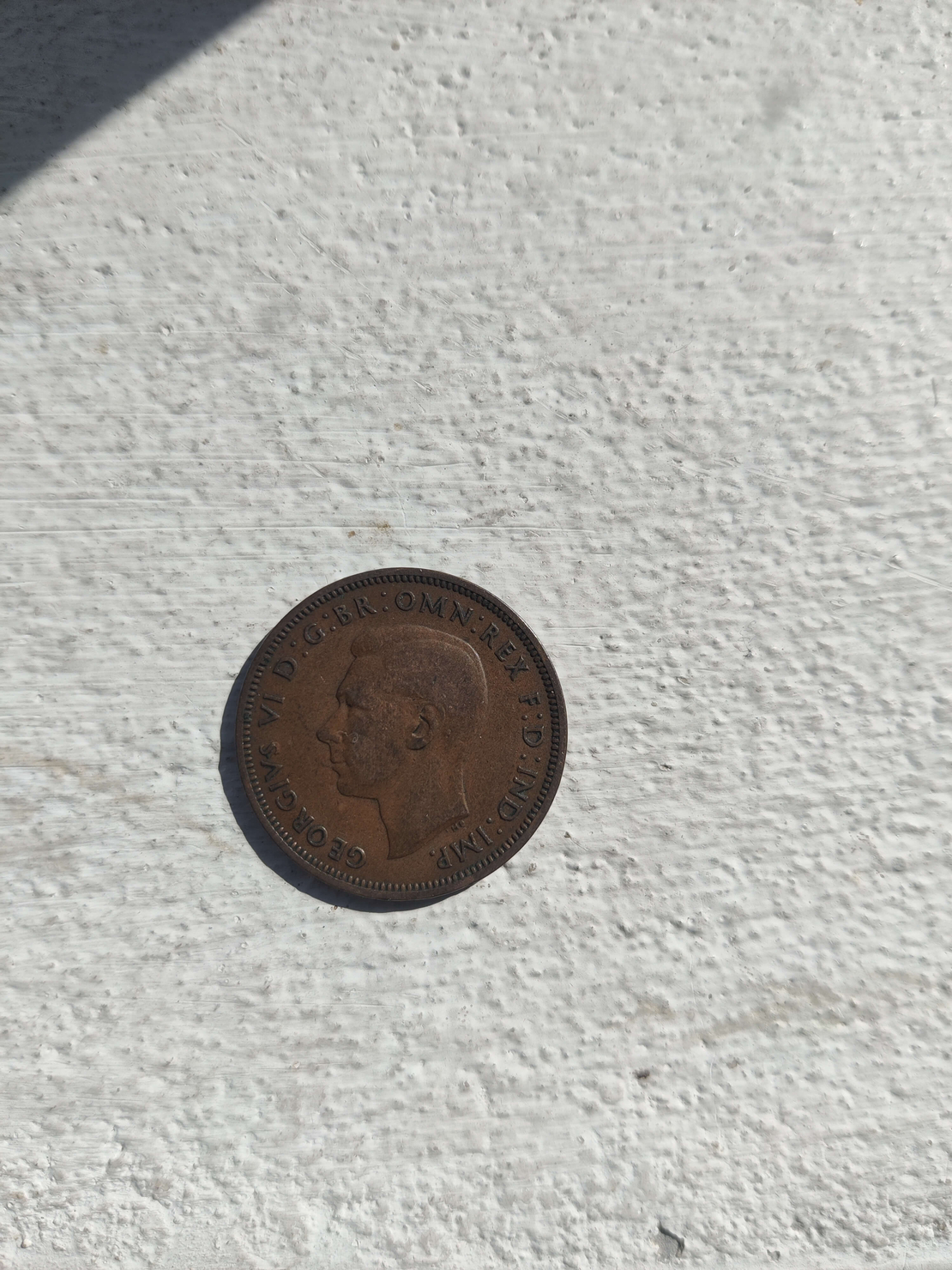 Half penny, 1939