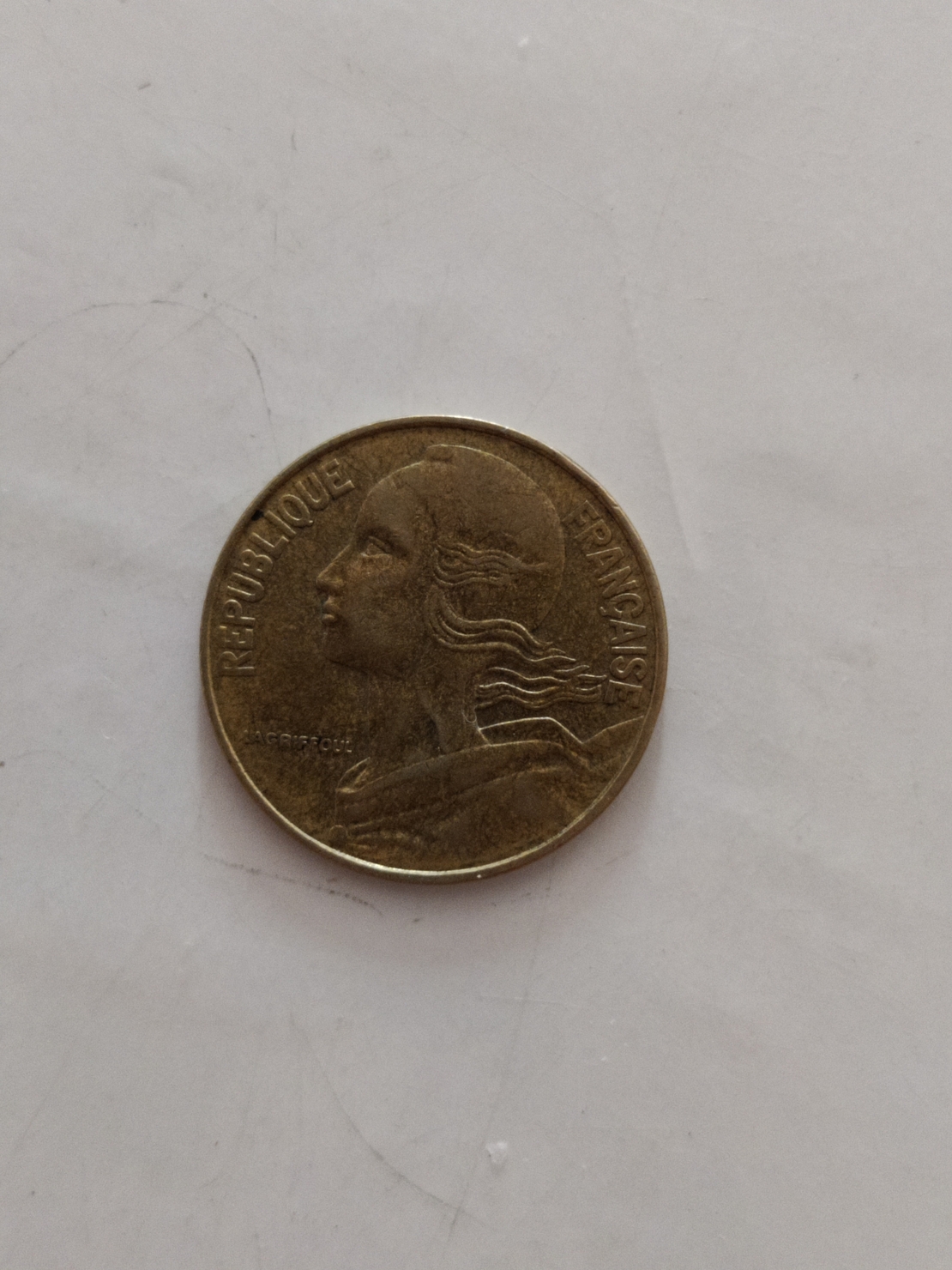 20 centimes, 1978
