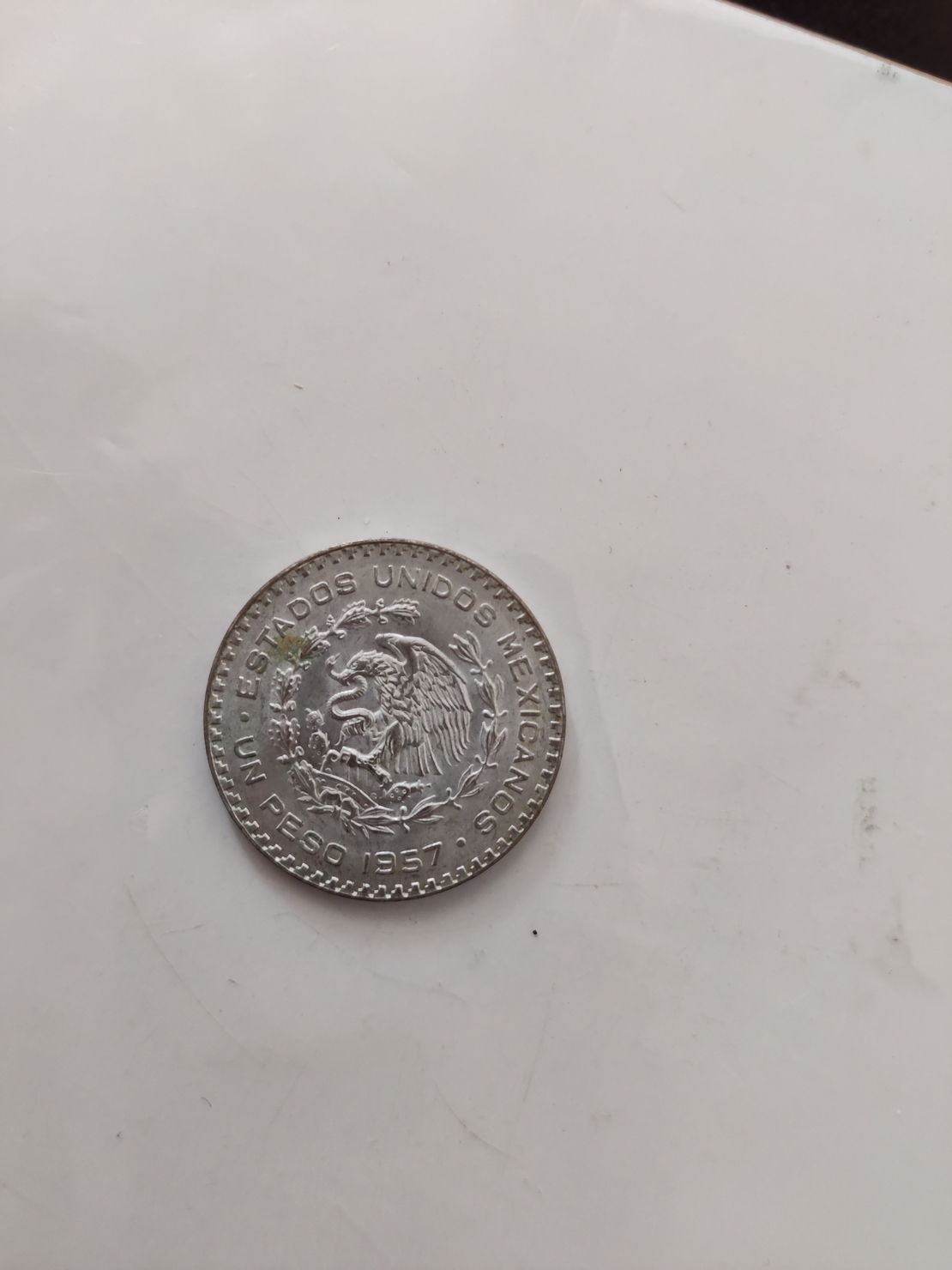 1 peso, 1957