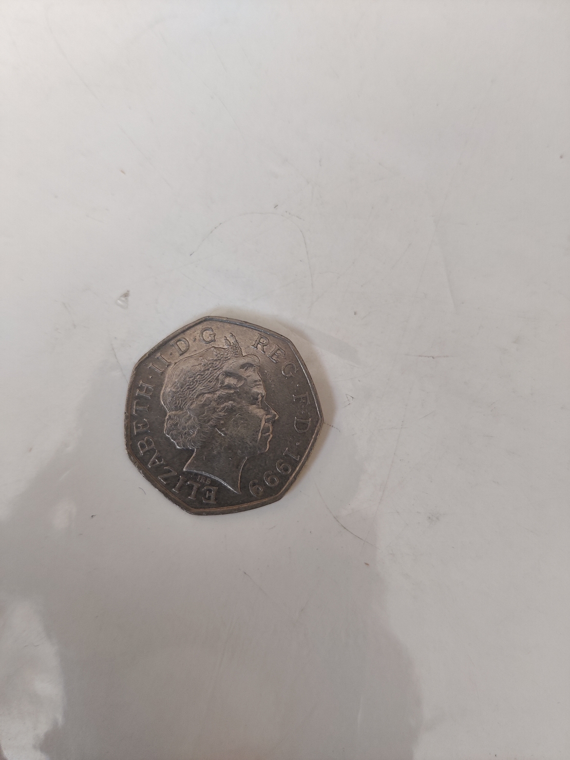 50 pence, 1999