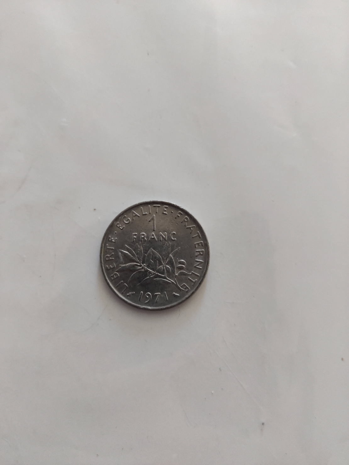 1 franc, 1971