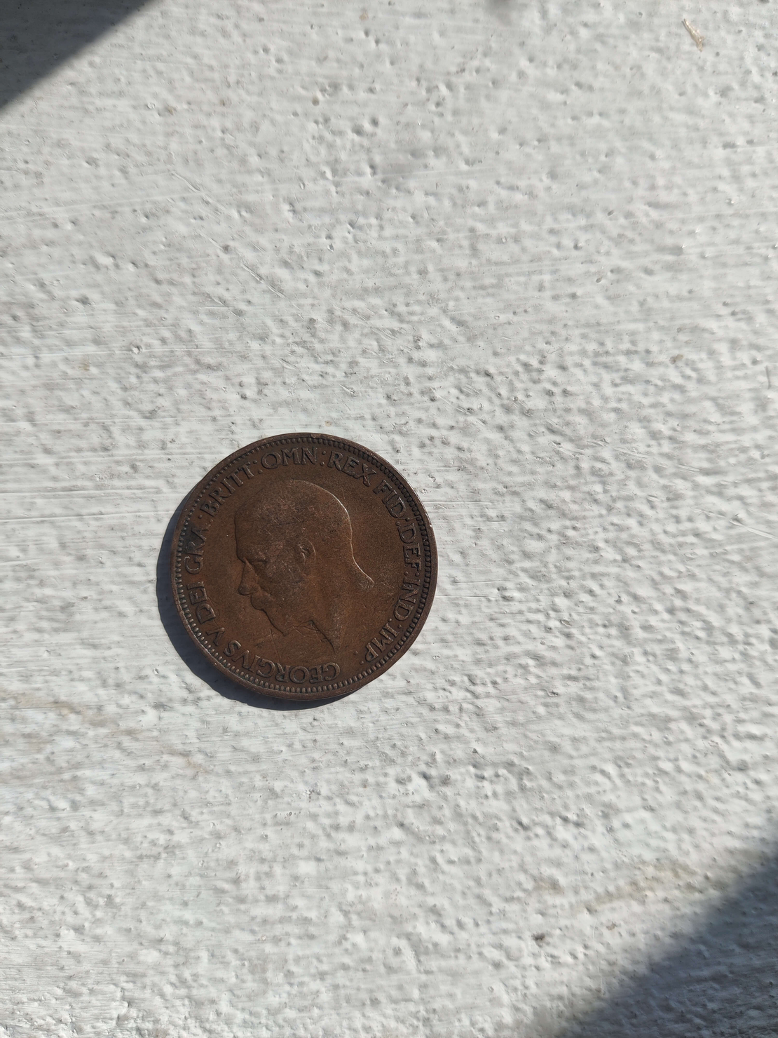 Half penny, 1929