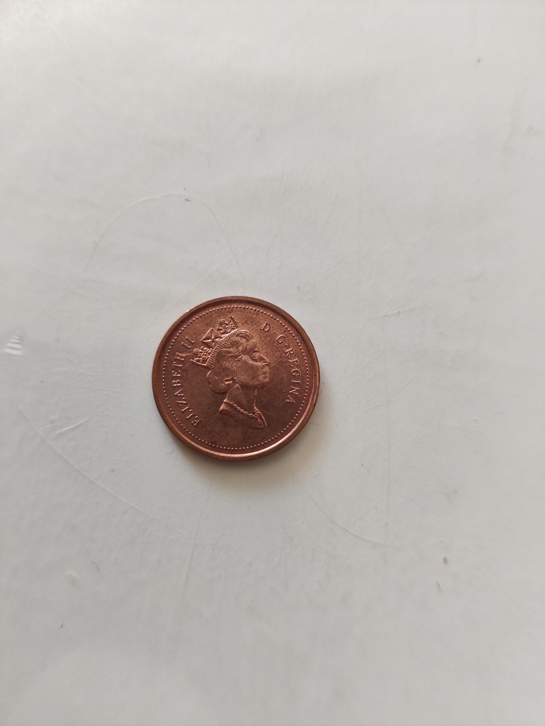 One cent, Canada, 1999