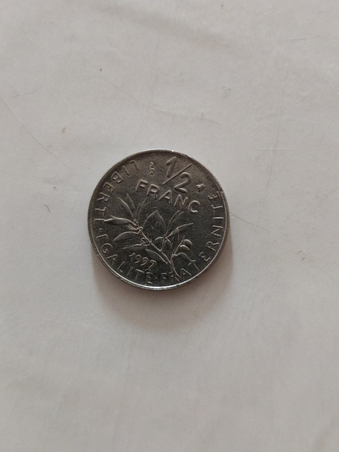 1/2 franc, 1997