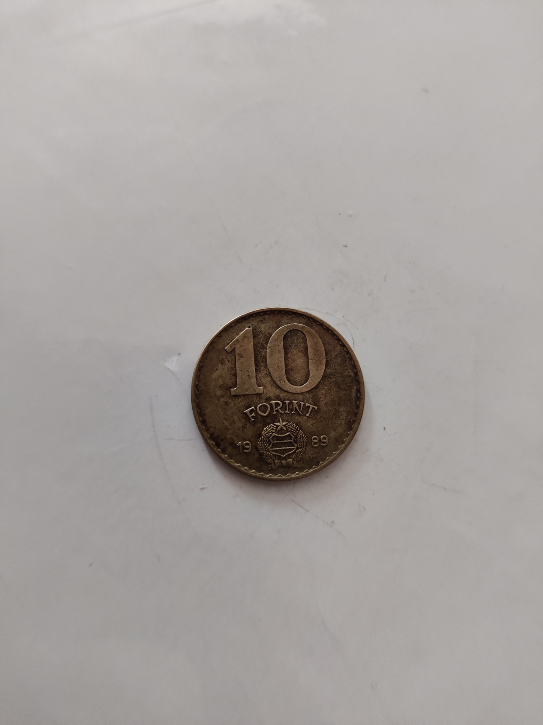10 forint, 1989
