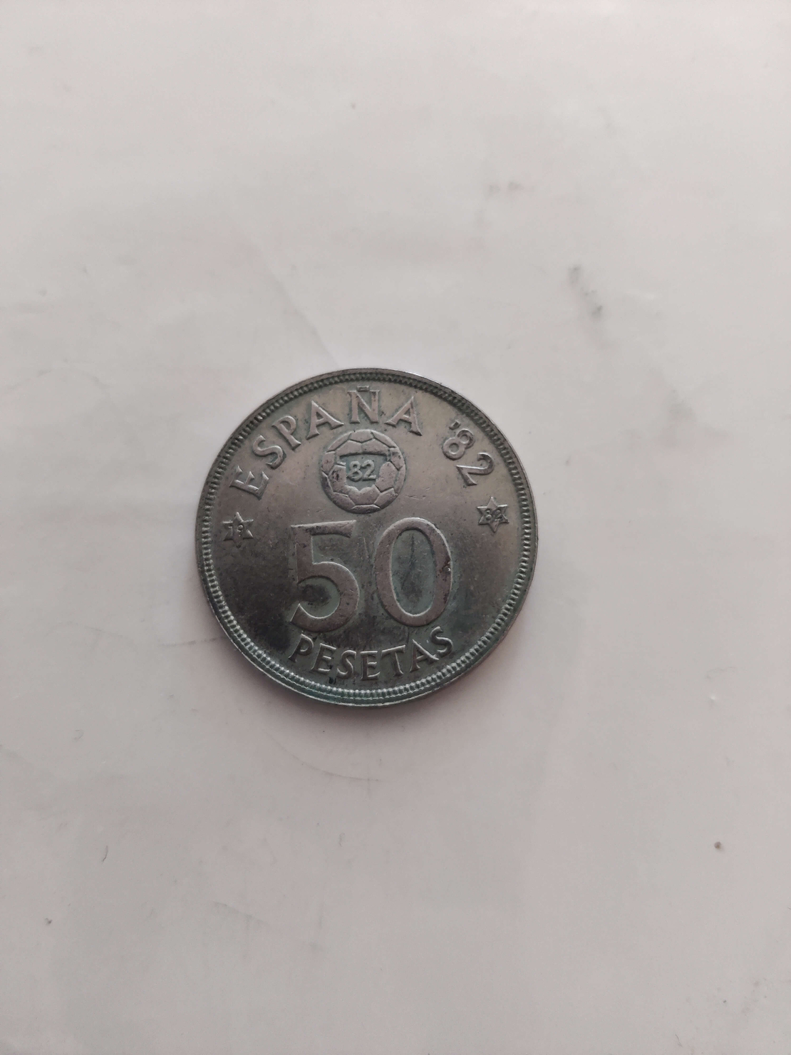 50 pesetas, 1980