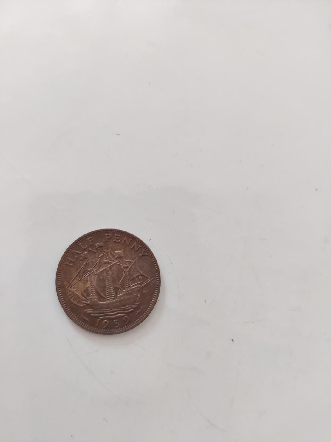 Half penny, 1959