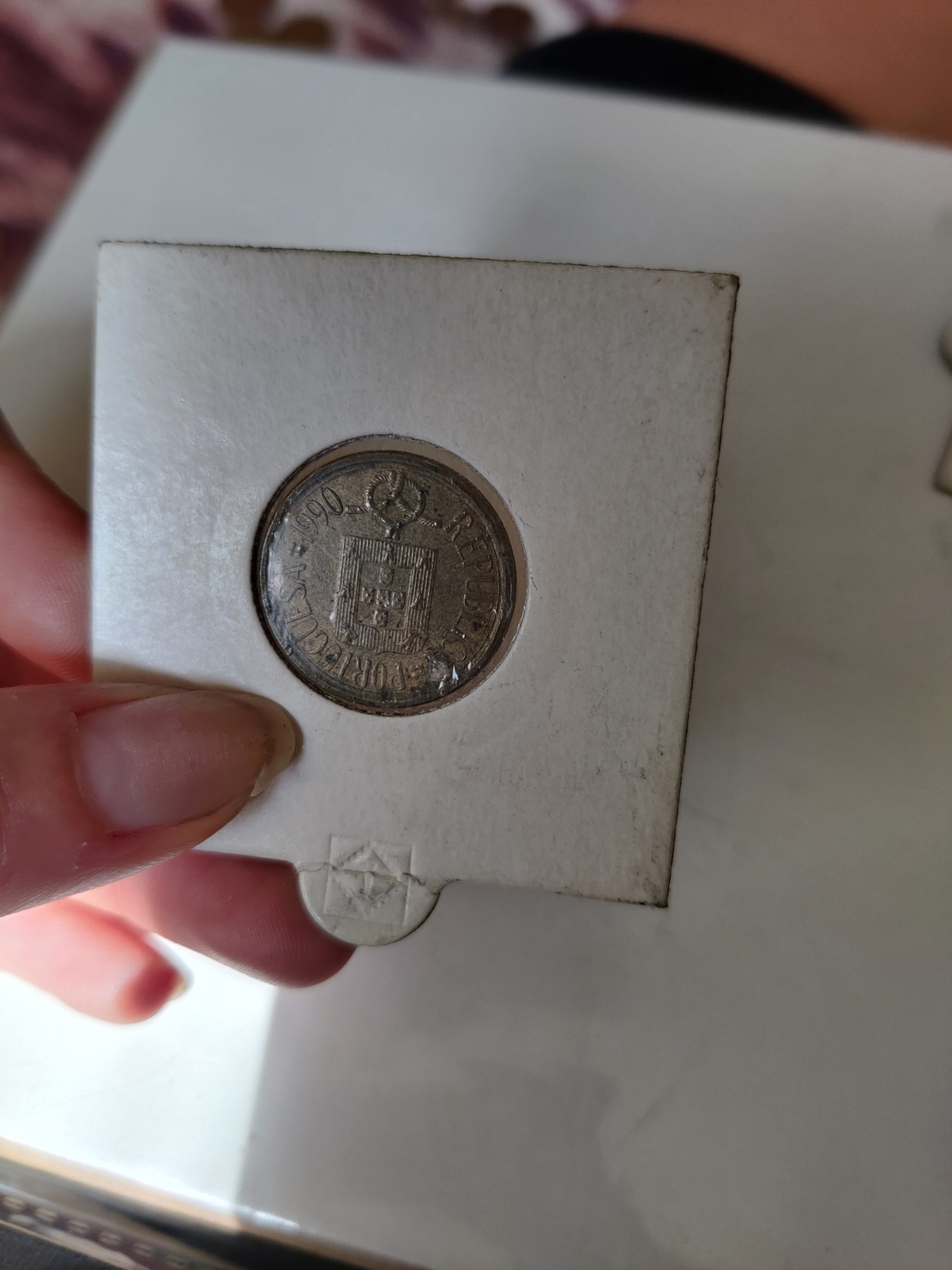 5 escudos, 1990