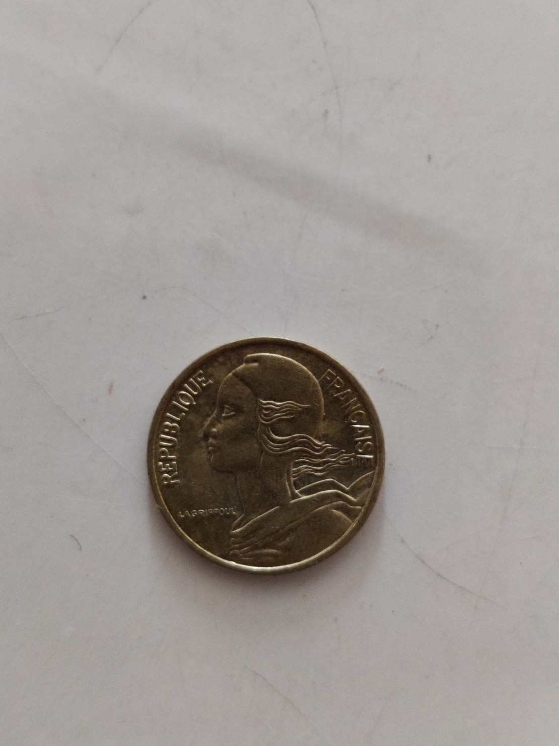 5 centimes, 1983