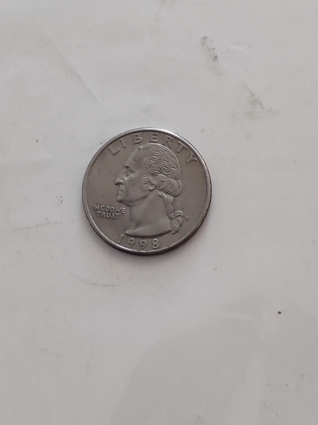 Quarter dollar, 1998