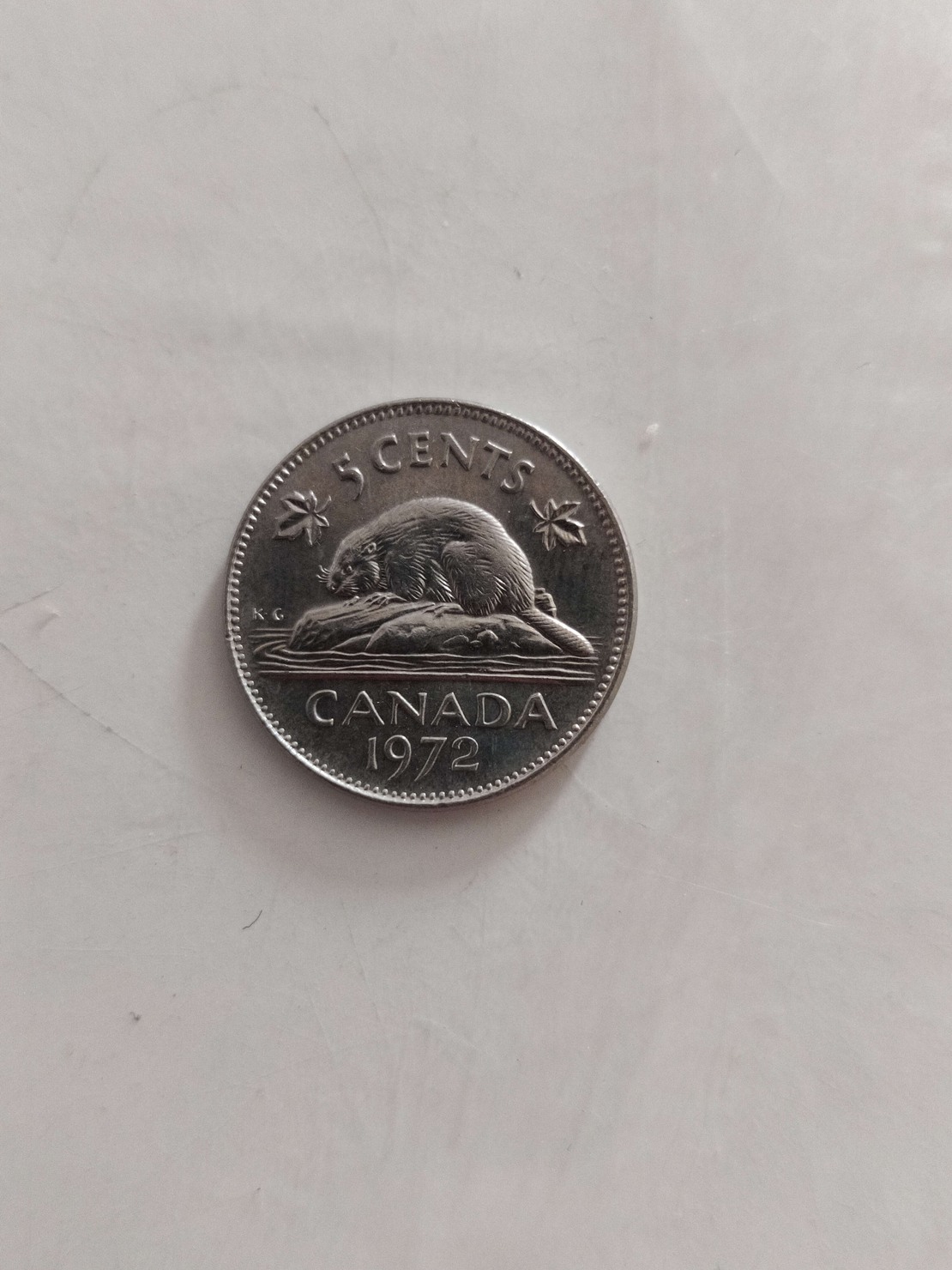 5 cents, 1972