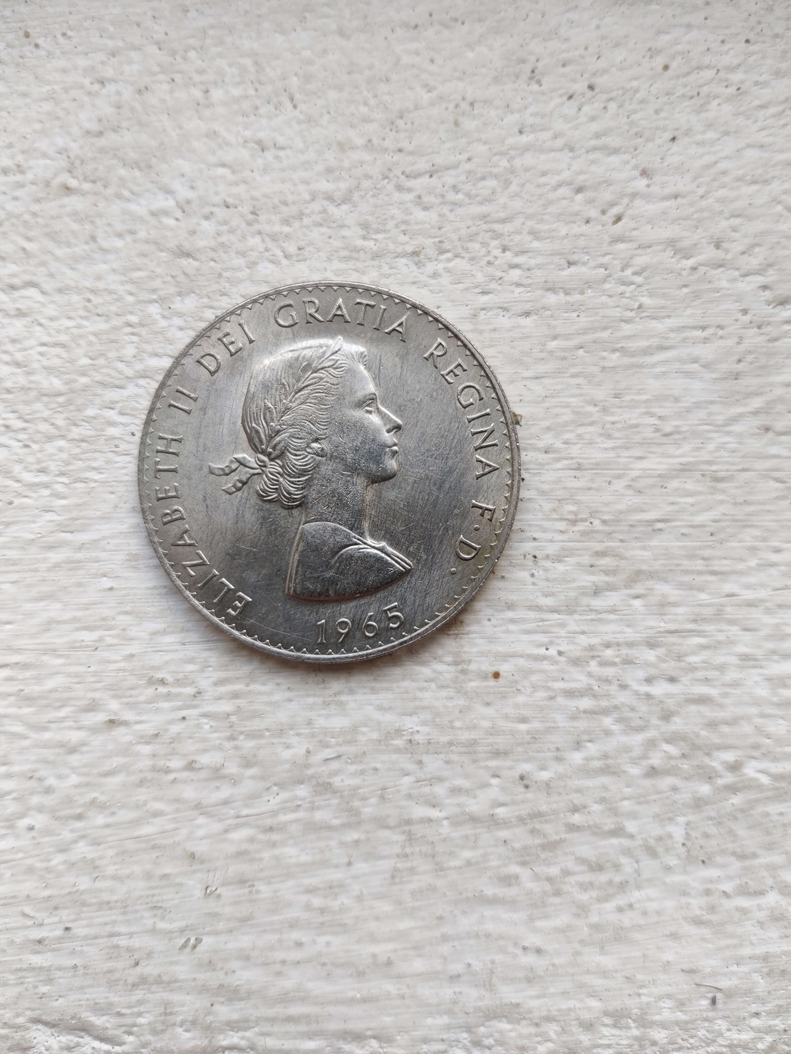 England coin, 1965