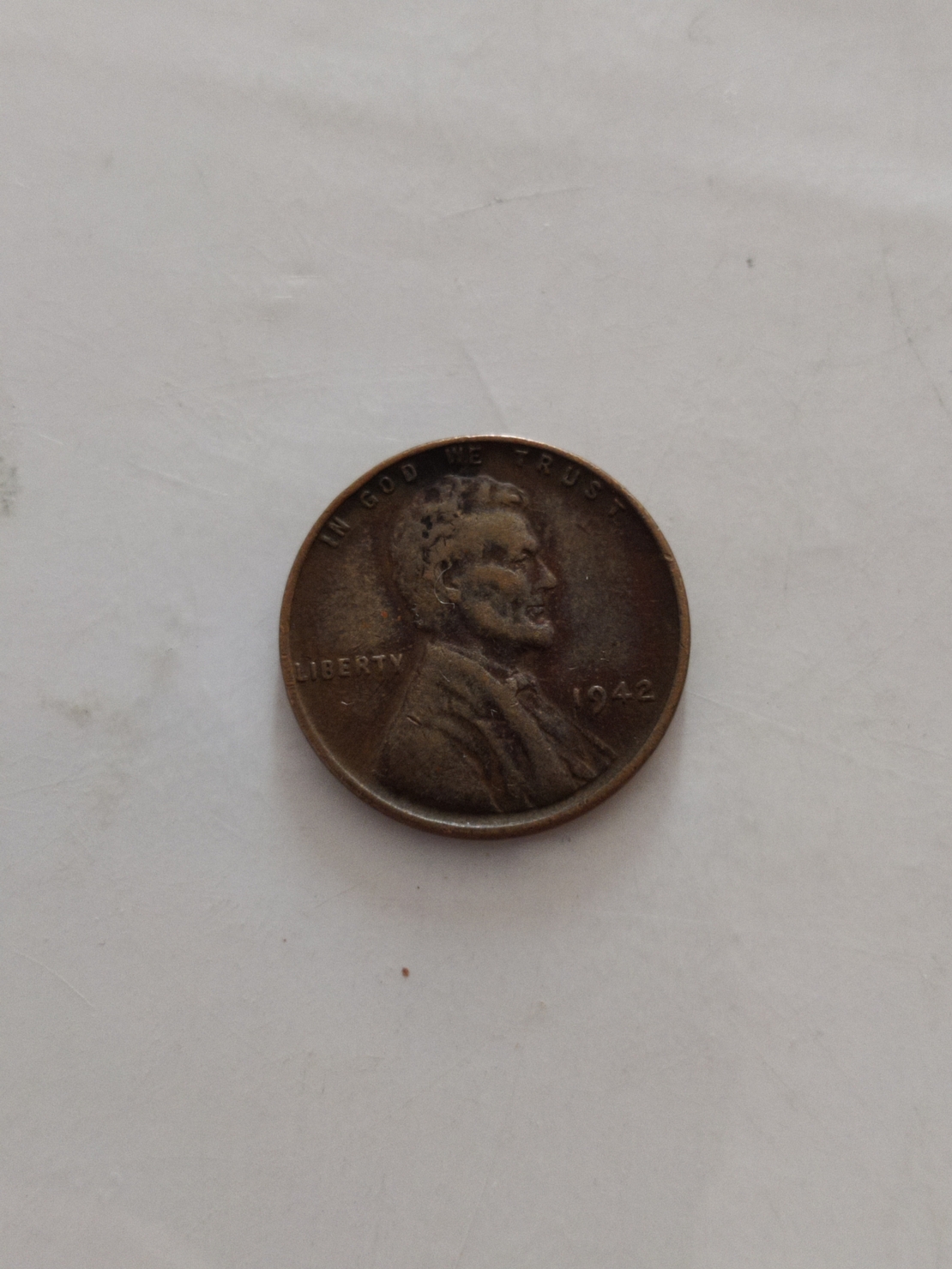 One cent, 1942