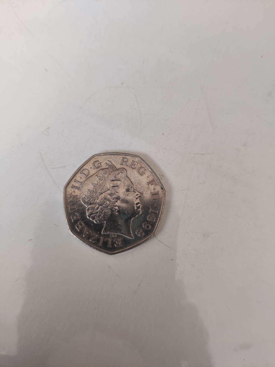 50 pence, 1998