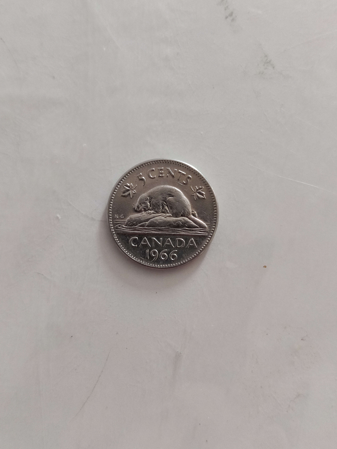 5 cents, 1966