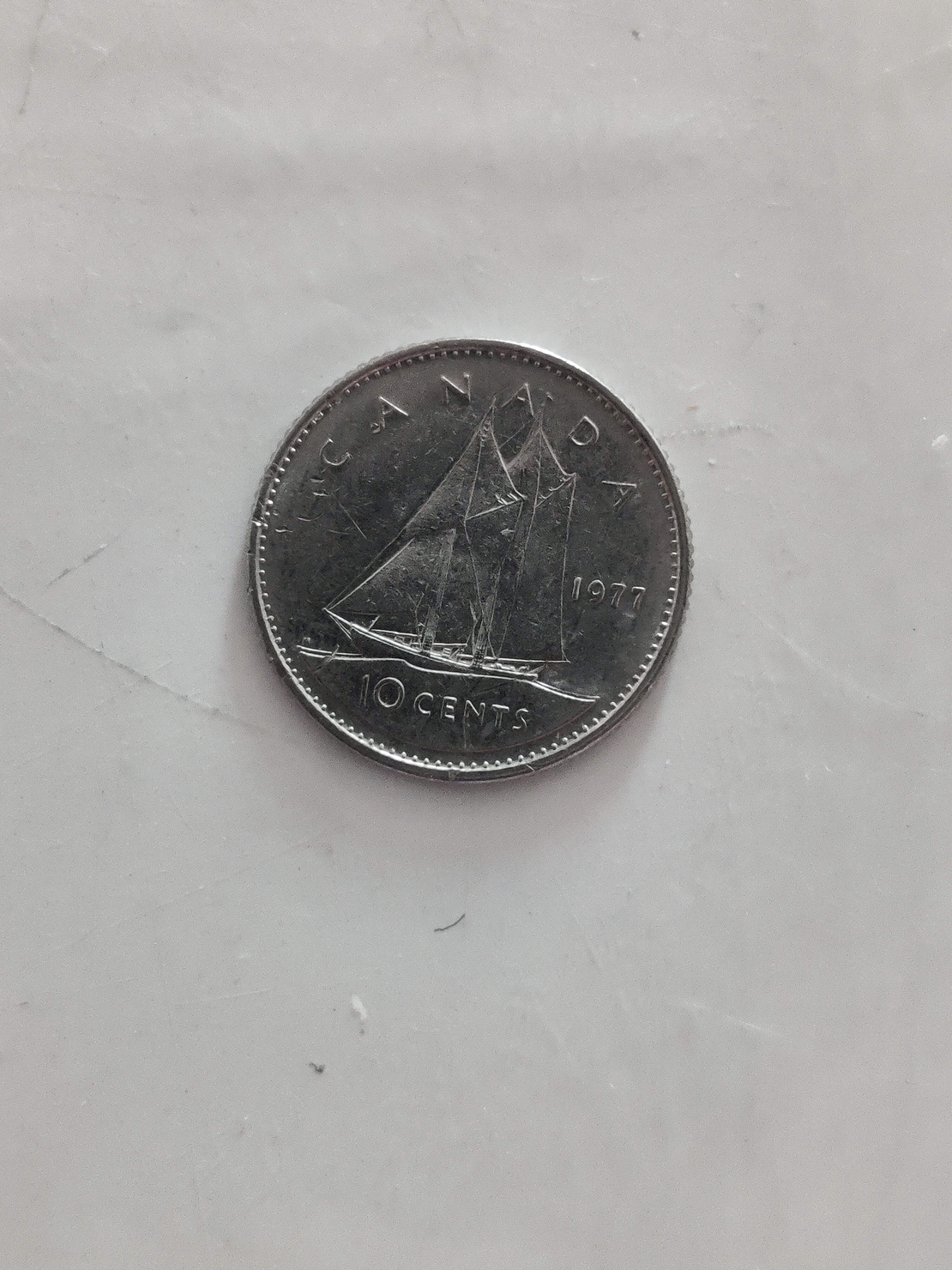 10 cents, 1977