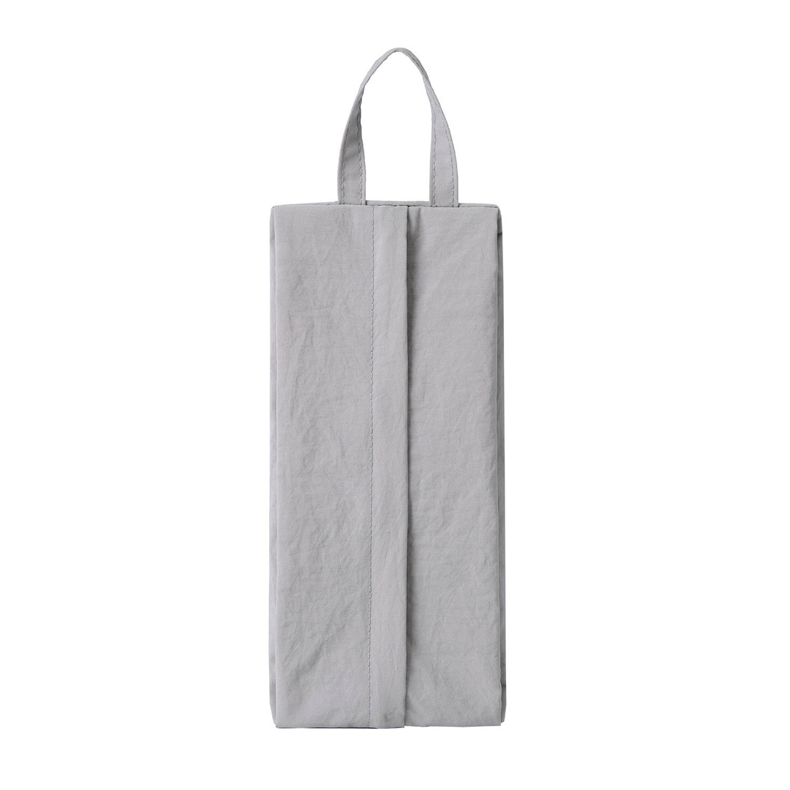 Geanta de Depozitare, Flippy, Pentru Haine Mici, Lenjerie, Sosete, Cosmetice, Impermeabila, cu Maner, 10x20x3 cm, Gri