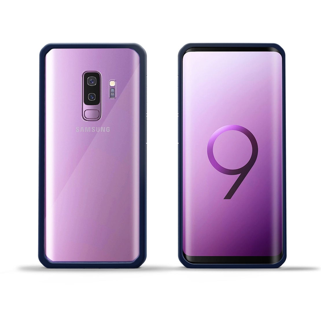 Husa Samsung Galaxy S9 shockproof acrylic Albastru