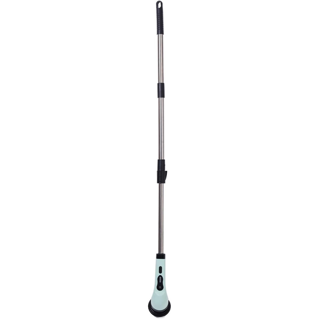 Perie Electrica de Curatare, Flippy, pentru Gresie, Baie, Bucatarie, 25x20x9.5 cm, cu 9 Capete, Maner Extensibil Detasabil 84-127cm, Incarcare USB-Type C, Rotire 360 de Grade, 3000 mAh, Culoare: Verde