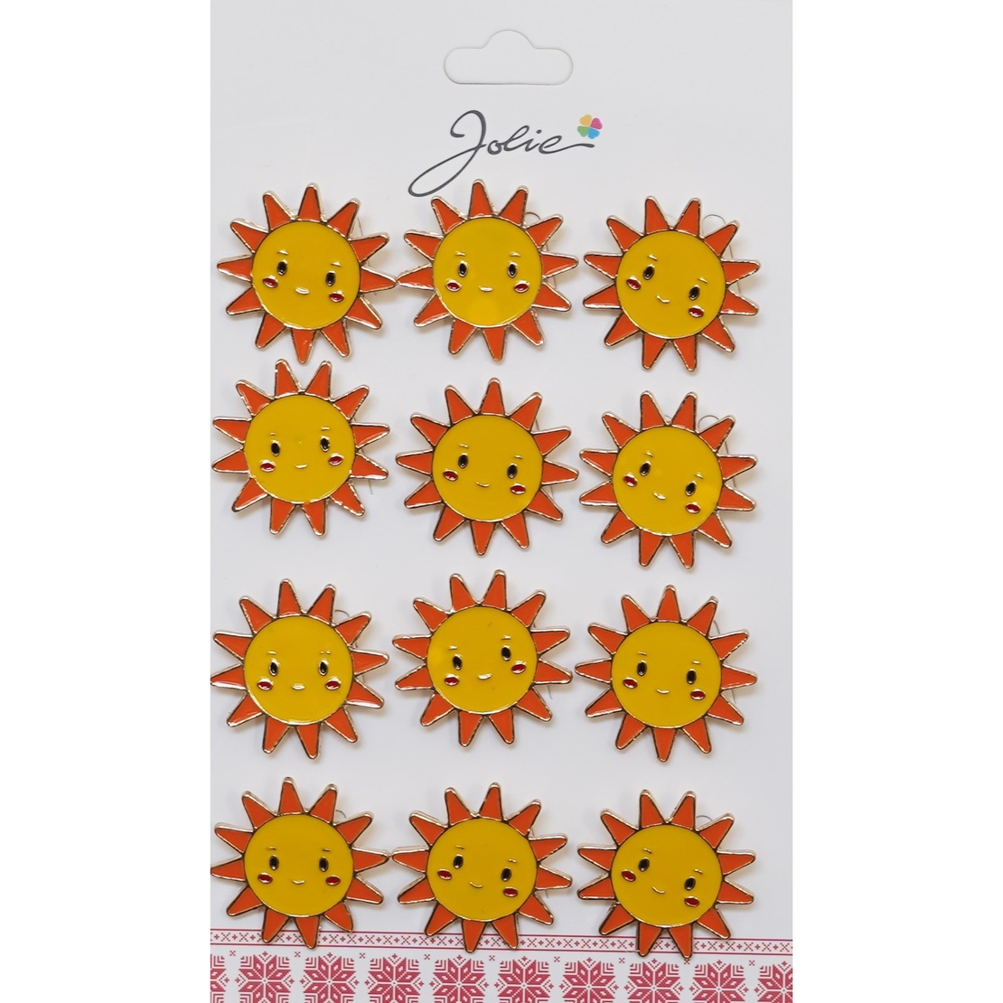 Set 12 brose pentru Copii Soare