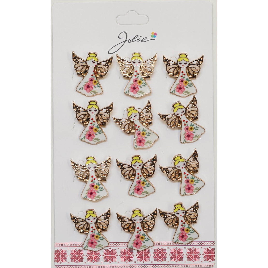 Set 12 brose Martisor pentru Copii Ingeras