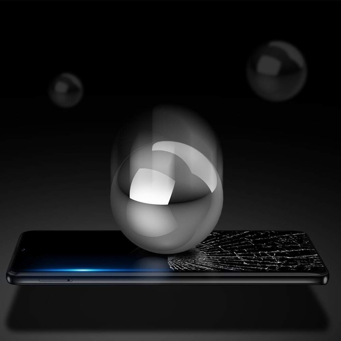 Folie Sticla Securizata Flippy compatibil cu Honor X7, Full Glue Negru