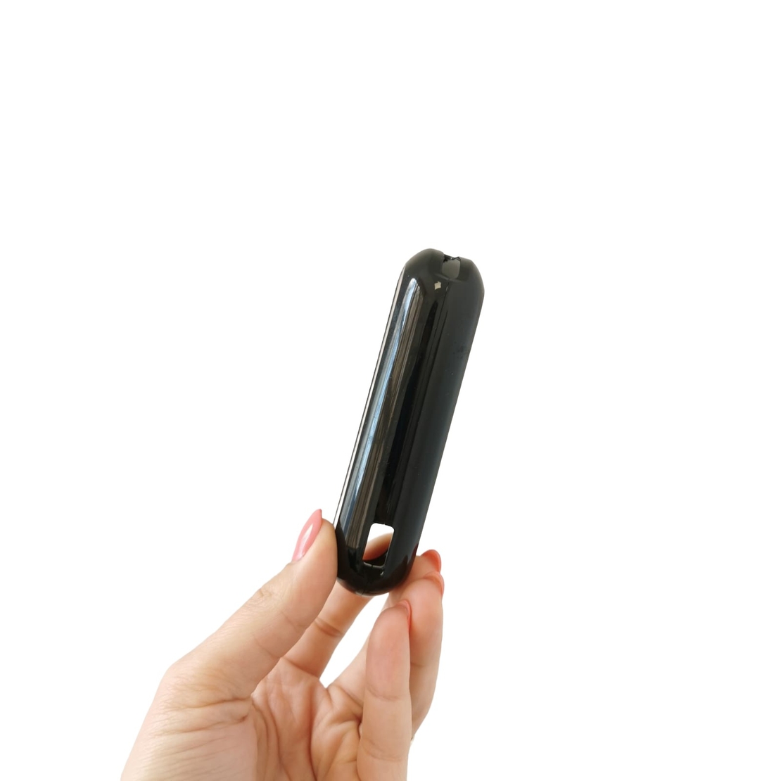 Set Husa Si Capac Plastic Flippy, pentru IQOS Iluma, de Protectie, Capac Magnetic, Anti Soc si Zgarieturi, 20 gr, 12 x 4 x 2.5 cm, Model Minnie Mouse, Roz