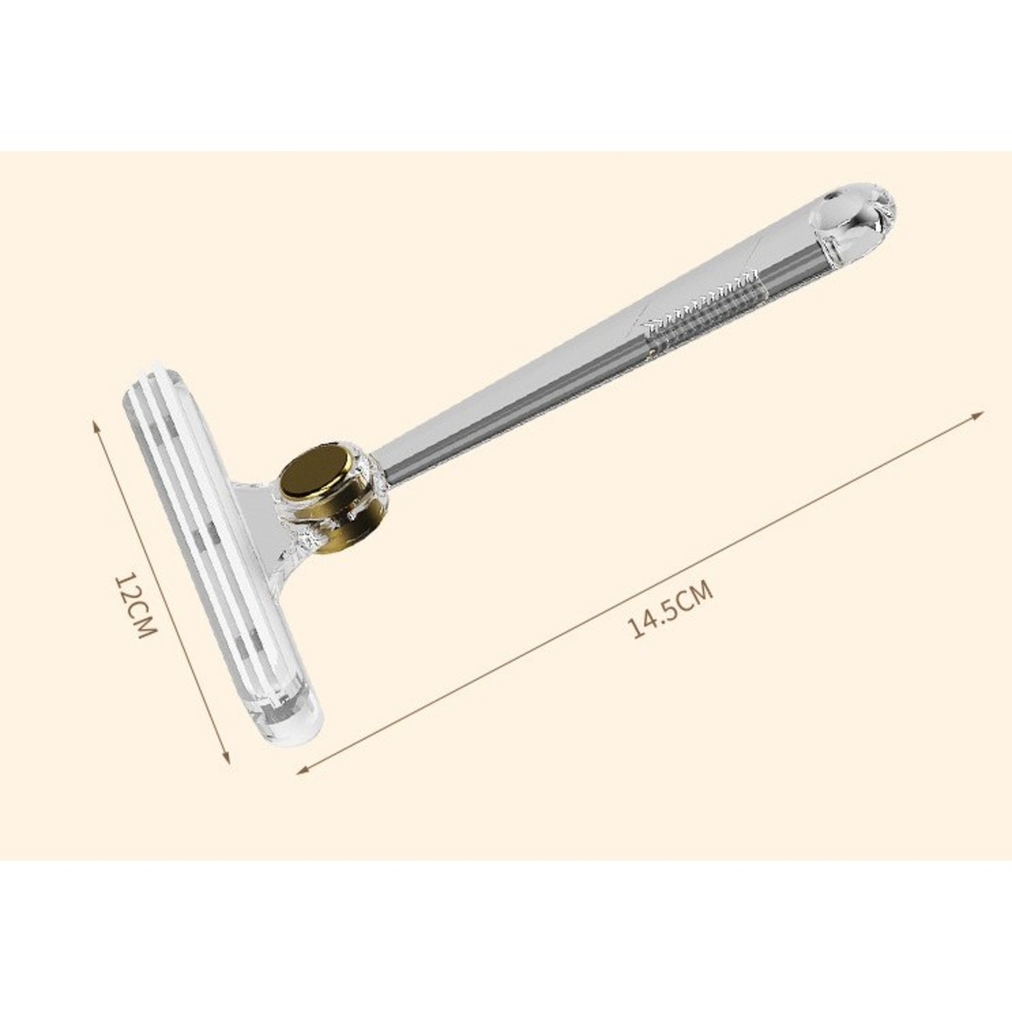 Perie de Indepartare a Scamelor, Flippy, pentru Haine si Par de Animale, cu Doua Fete, Manual, Multifunctional, 12x14.5 cm, Accesoriu pentru Casa, Alb