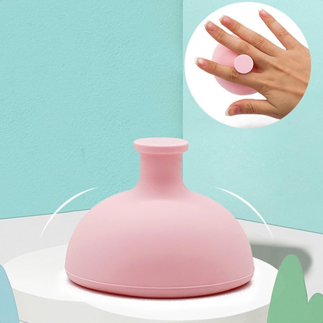 Dispozitiv Terapeutic Sputa, Flippy, Cupa pentru Terapie Toracica, Dispozitiv de Eructare, pentru Sugari si Copii, 7.5 x 6 cm, din Silicon, Roz