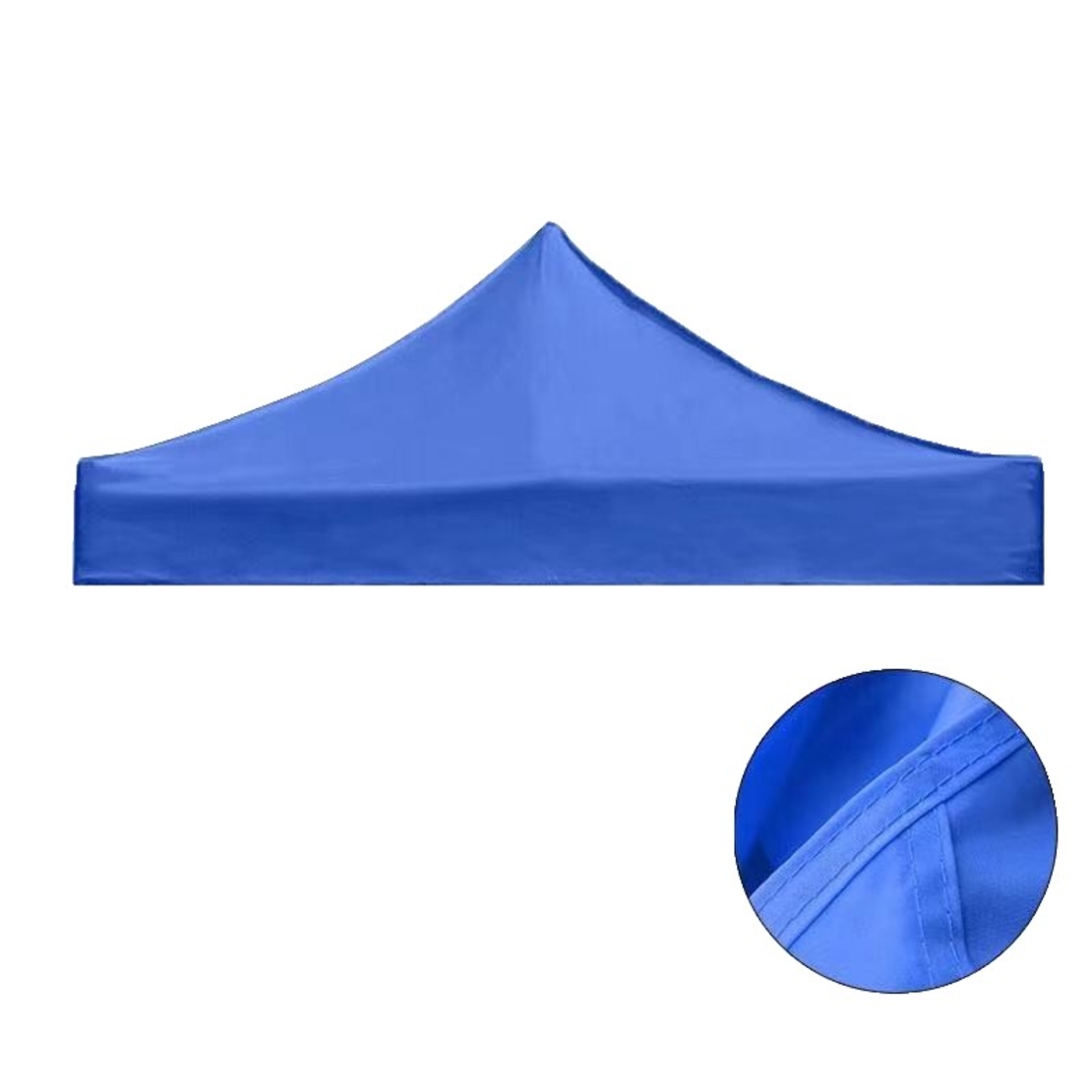 Prelata/copertina pentru acoperis cort tip pavilion Flippy, 3 x 3 m, impermeabila, invelis din material textil oxfort 700D, cauciucat Albastru