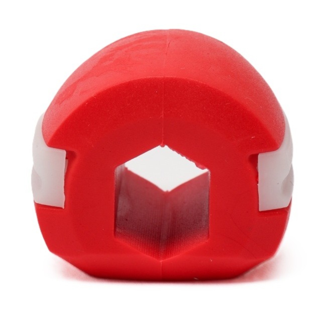 Dispozitiv de Tonifiere Faciala, Flippy, din Silicon, Corectare Mandibula/Maxilar, Rosu